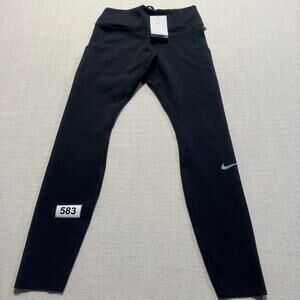 Nike Dri-fit Pant Women Sz M Black Brand New